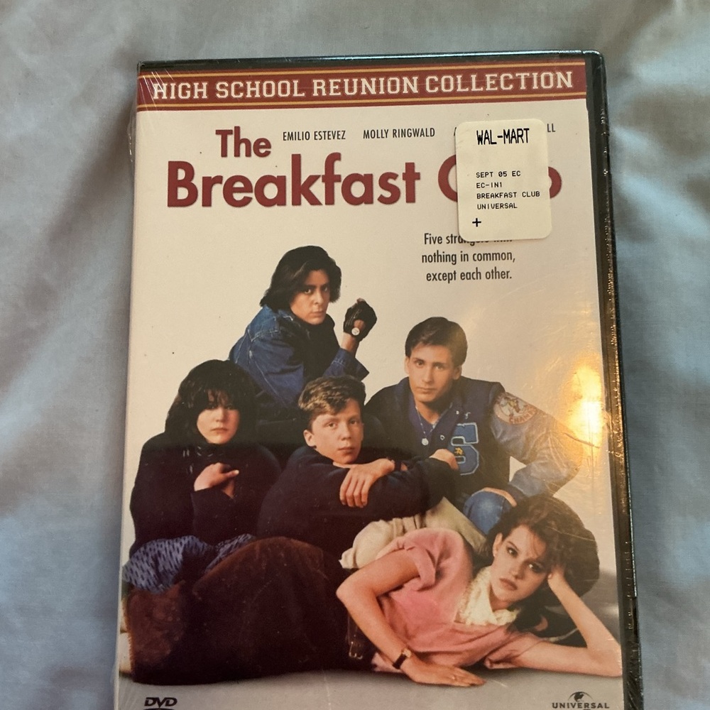 Sealed unopened Breakfast Club DVD High School Reunion Edition NWT